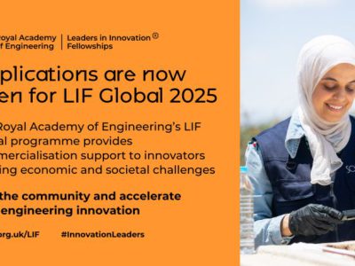 Royal Academy of Engineering LIF Global Programme 2025