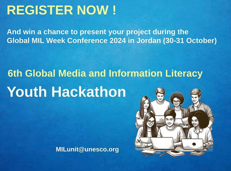 UNESCO Global Media & Information Literacy Week Youth Hackathon 2024